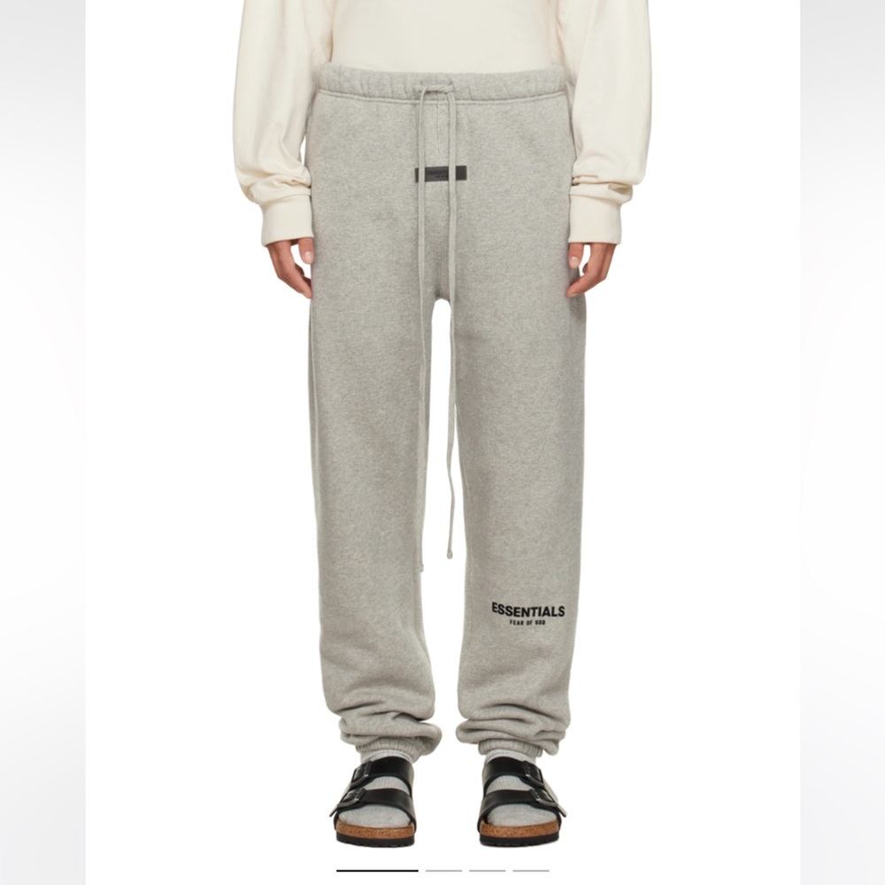 FEAR OF GOD ESSENTIALS Gray Sweatpants